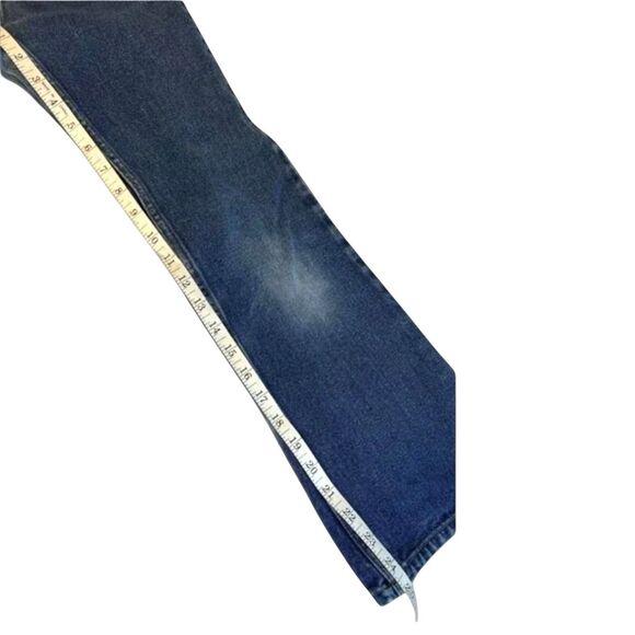 Vintage Y2K Zana Di Girls Bootcut Jeans 10 Slim Flare Denim Red Tag - Picture 6 of 14